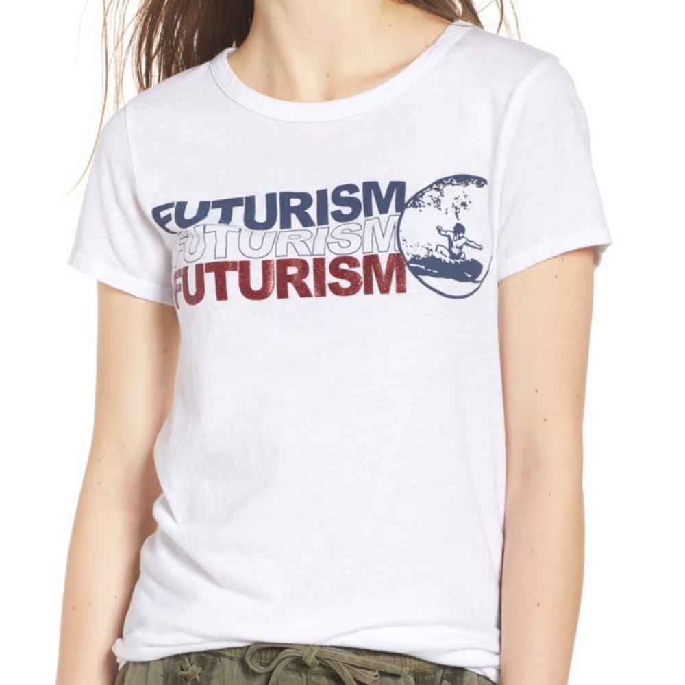 Pam and gela futurism basic tee